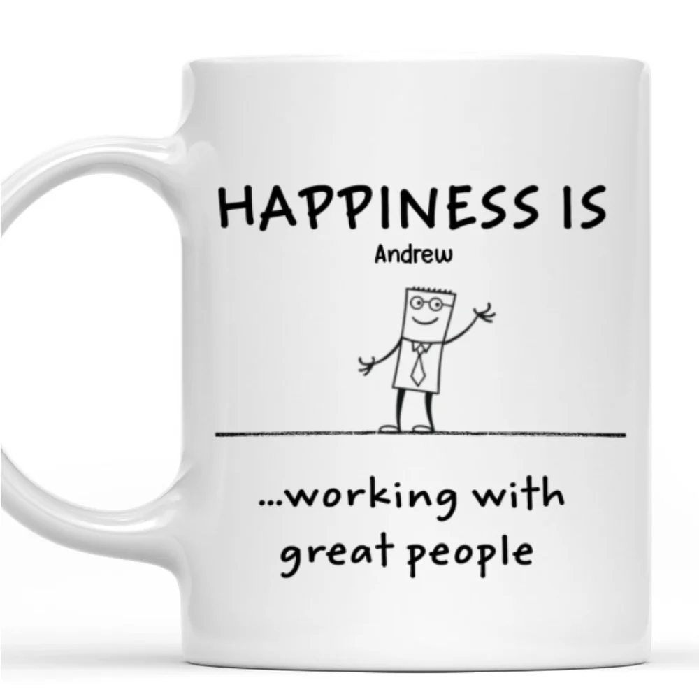 Great Colleagues - Personalized Custom Coffee Mug - Image 7