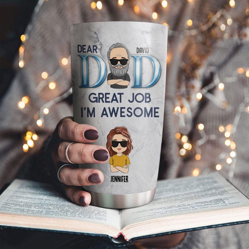 Great Job - Personalized Custom Tumbler - Image 4