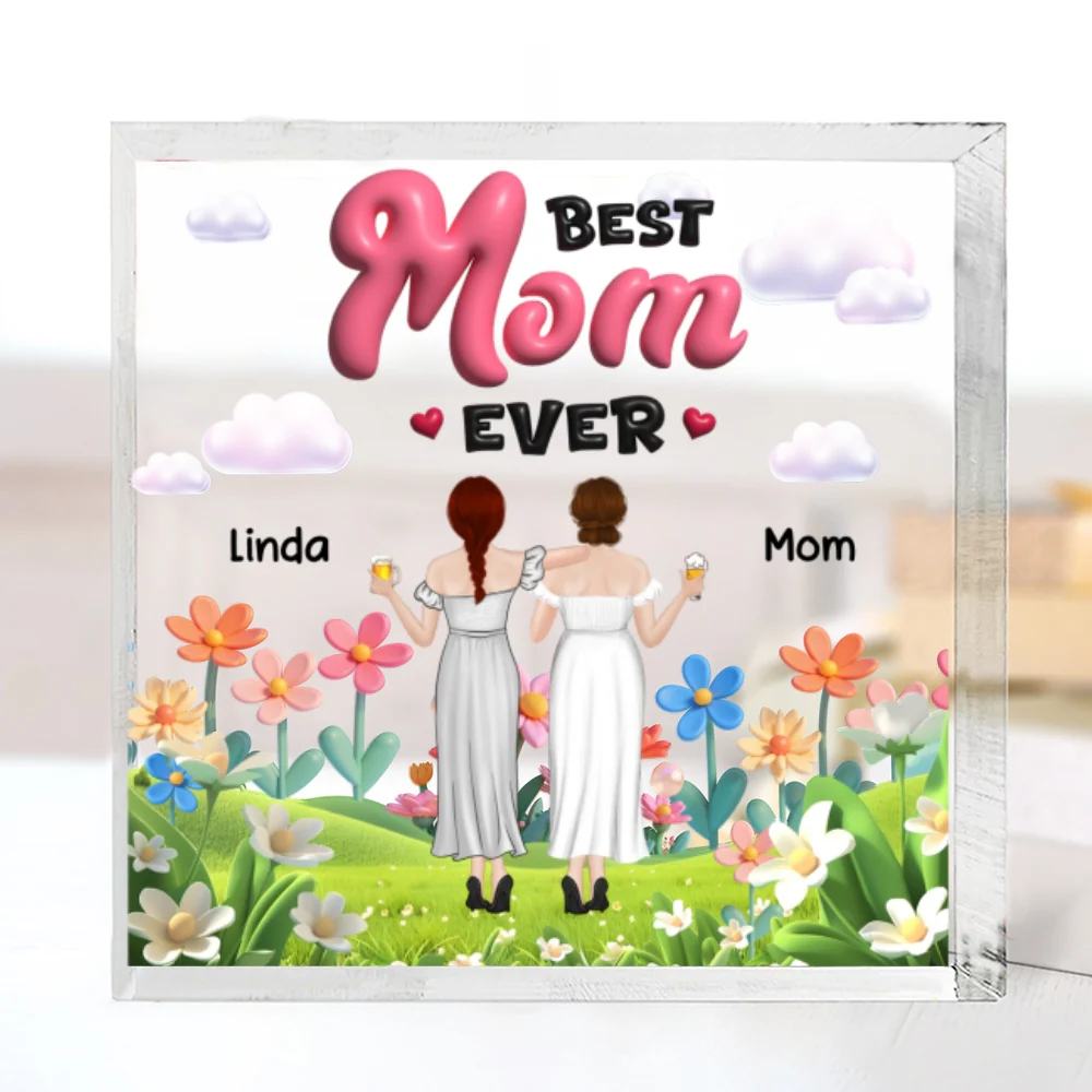 Great Motherly Love - Personalized Custom Acrylic Plaque - Image 6
