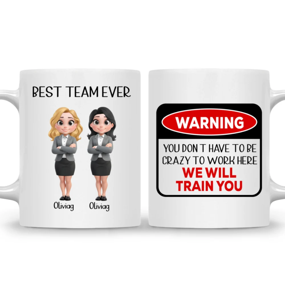 Great Team Is Hard To Find - Personalized Custom Coffee Mug - Image 8