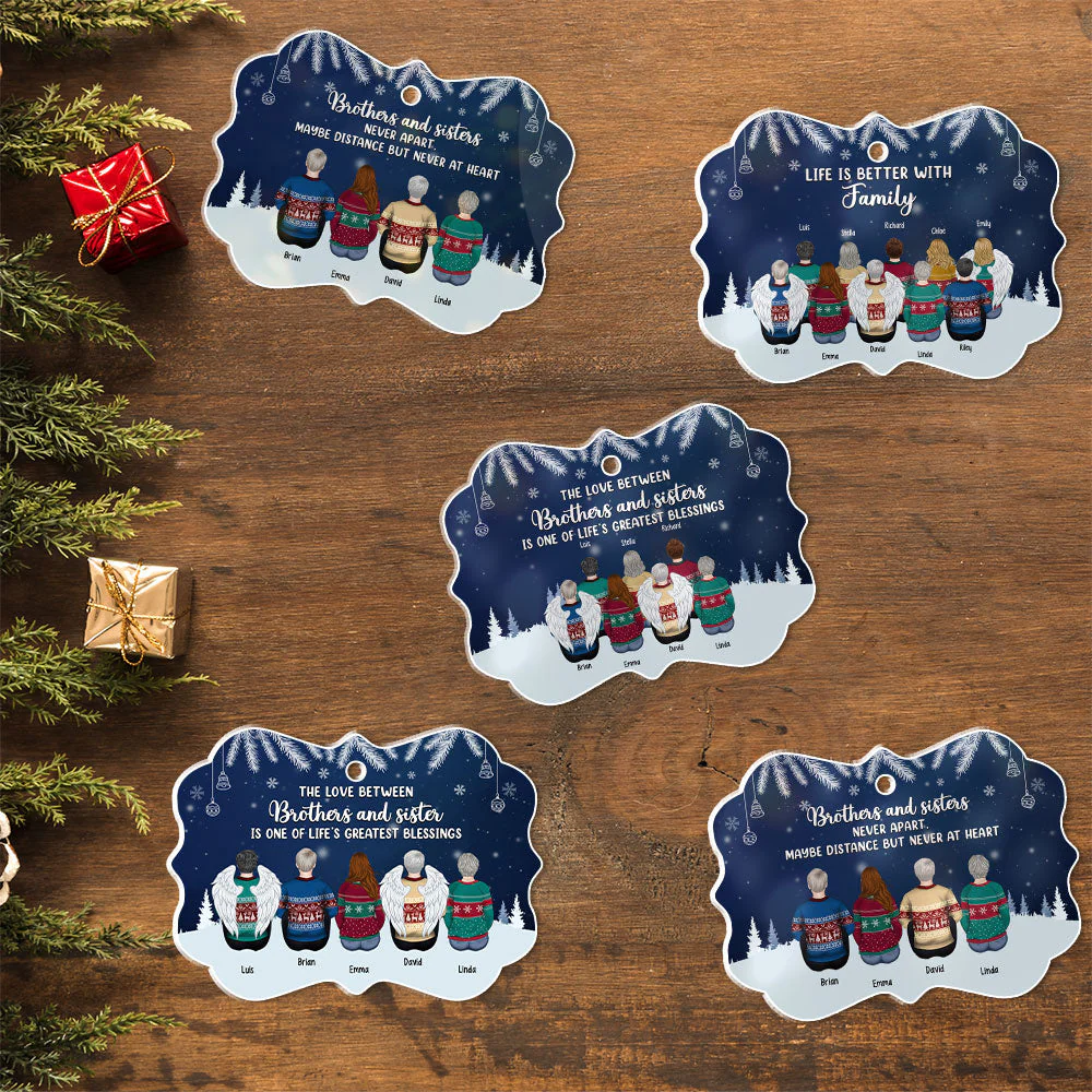 Greatest Blessings - Personalized Custom Acrylic Ornament - Image 6