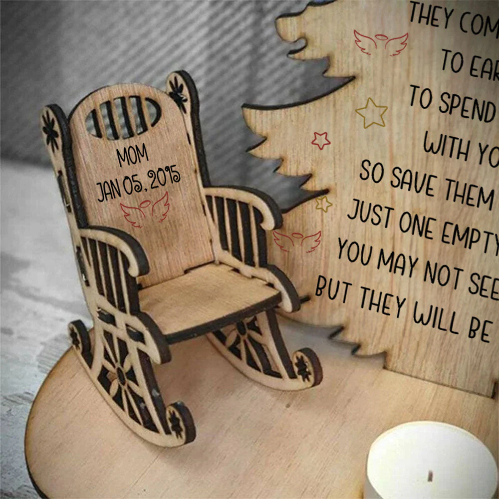 Greatest Christmas In Heaven - Personalized Custom Candle Holder - Image 6