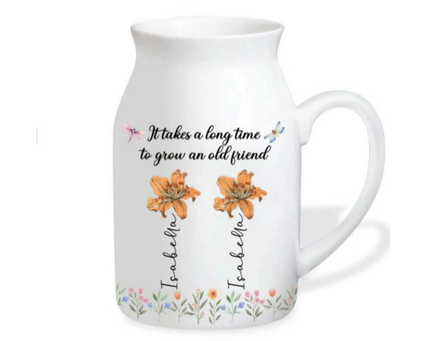 Grow An Old Friend - Personalized Custom Flower Vase - Image 7