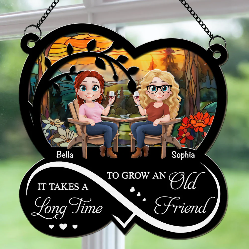 Grow An Old Friend - Personalized Custom Suncatcher