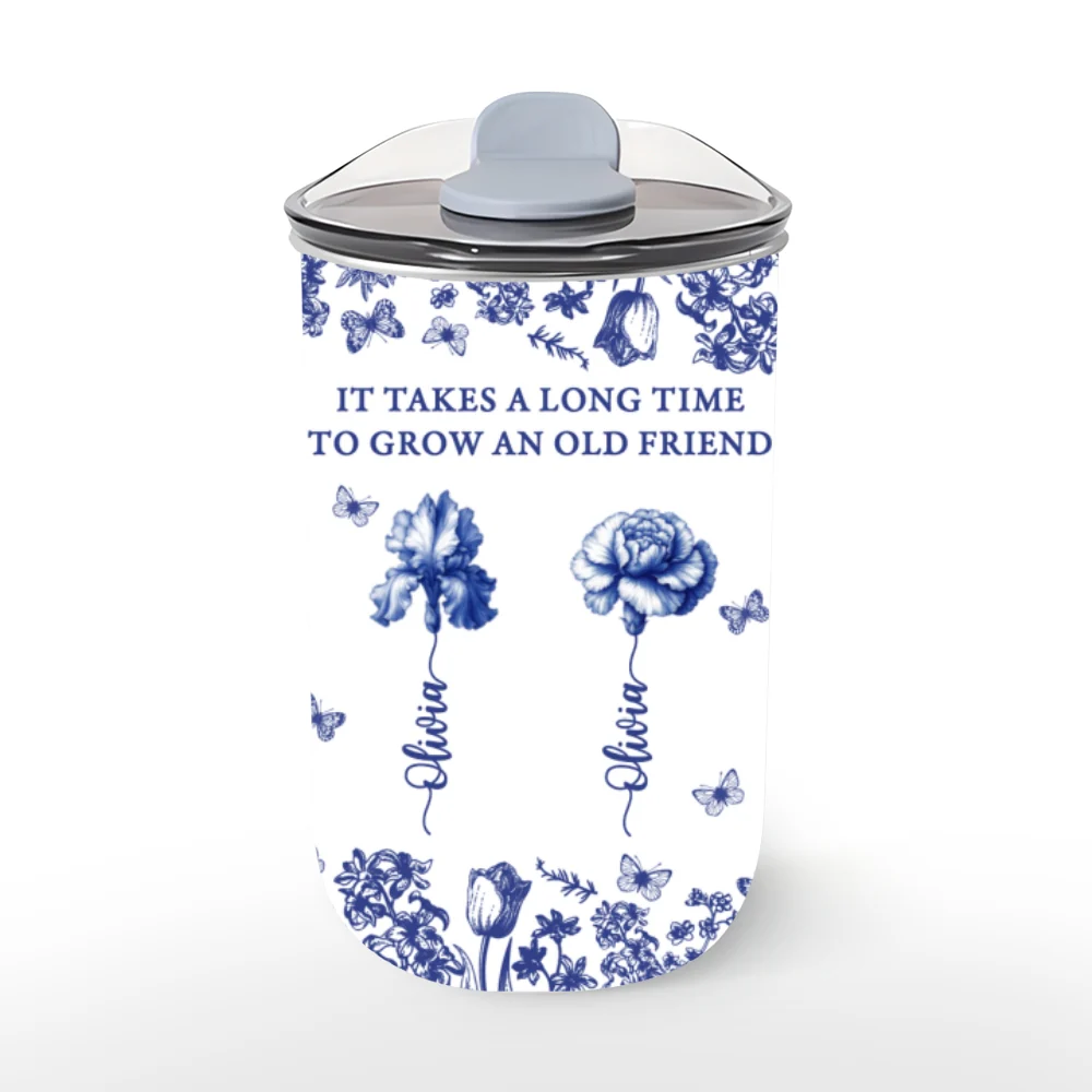 Grow An Old Friend Toile - Personalized Custom 10oz Tumbler - Image 5