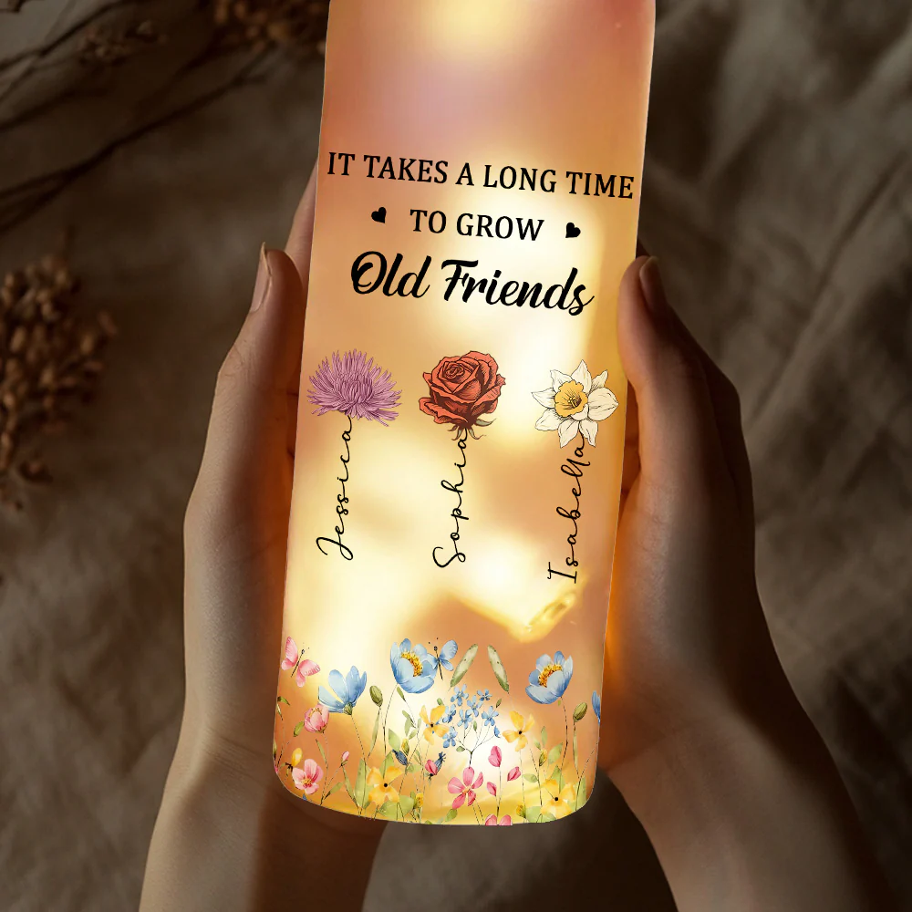 Growing An Old Friend - Personalized Custom Bottle Lamp - Image 4