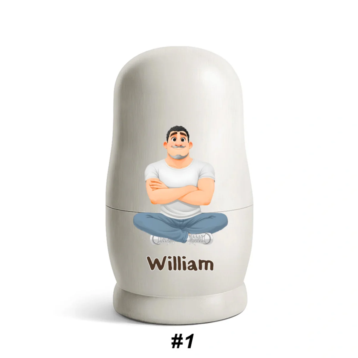 Growing Lovely Family - Personalized Custom Nesting Doll - Image 12