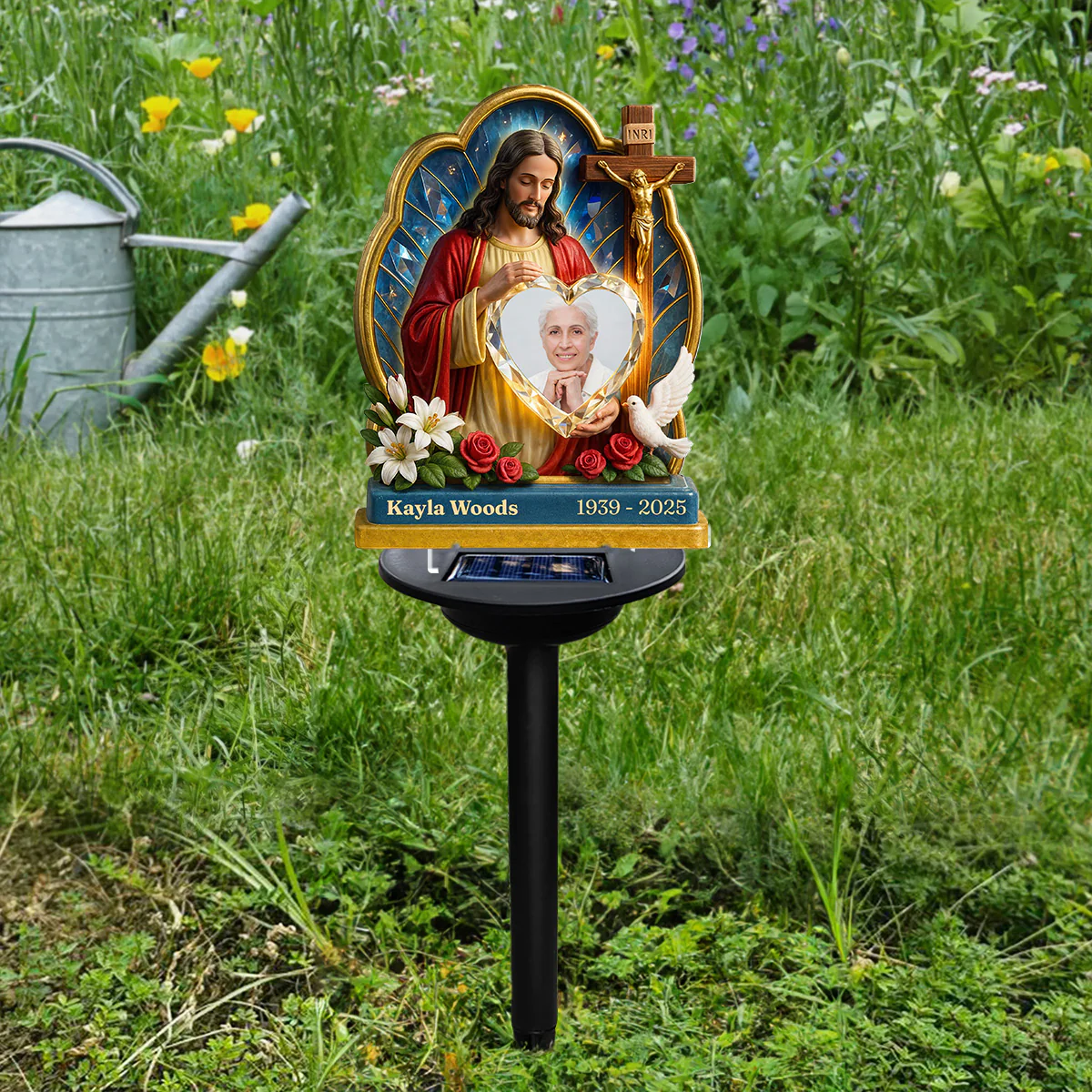Guardian Of My Heart - Personalized Custom Solar Light - Image 2