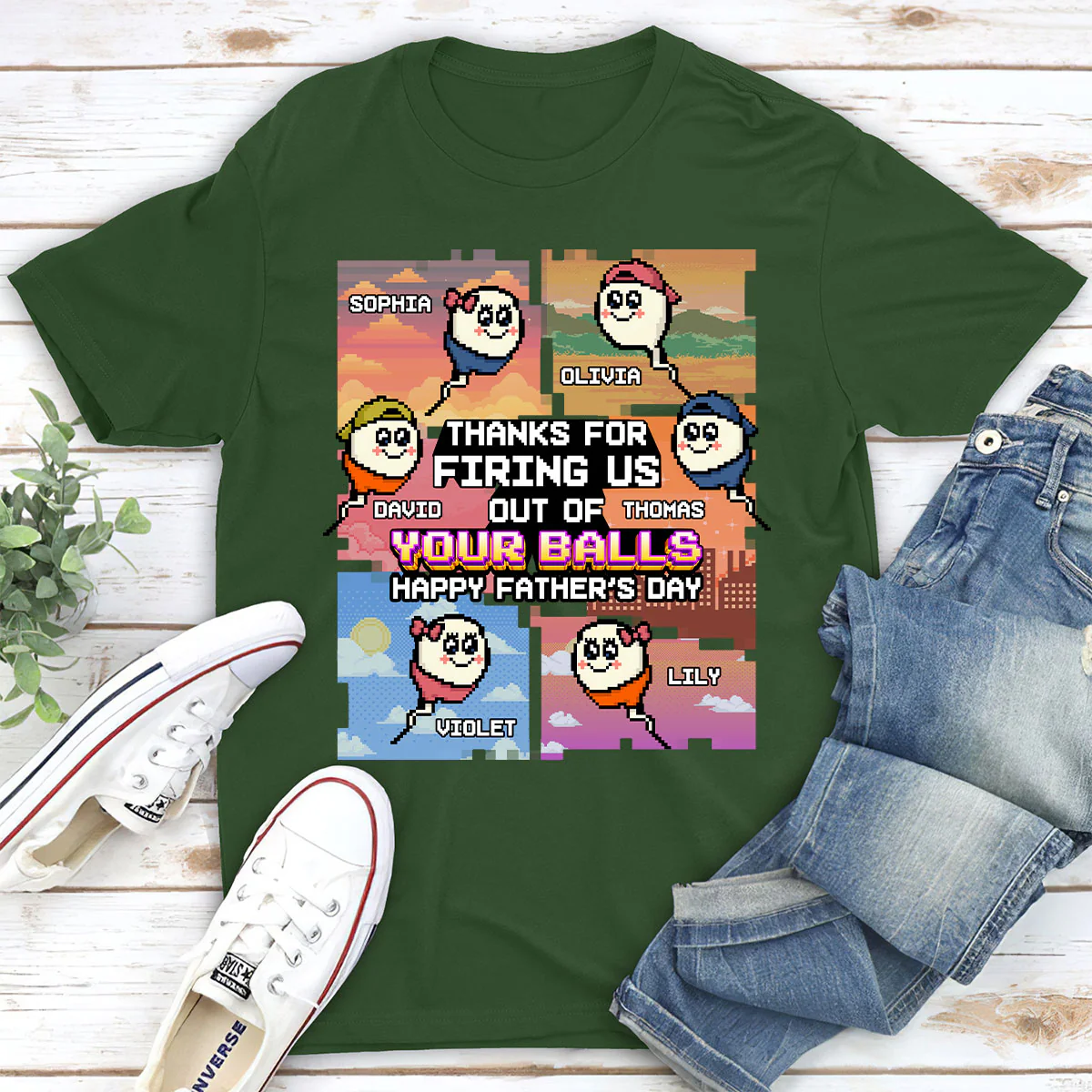 Guess Your Aim Was Off - Personalized Custom Shirt - Image 2