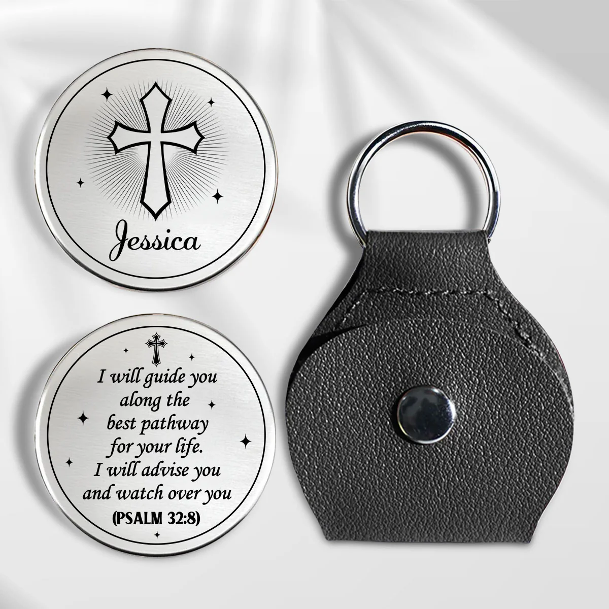 Guided By His Love - Personalized Custom Pocket Hug