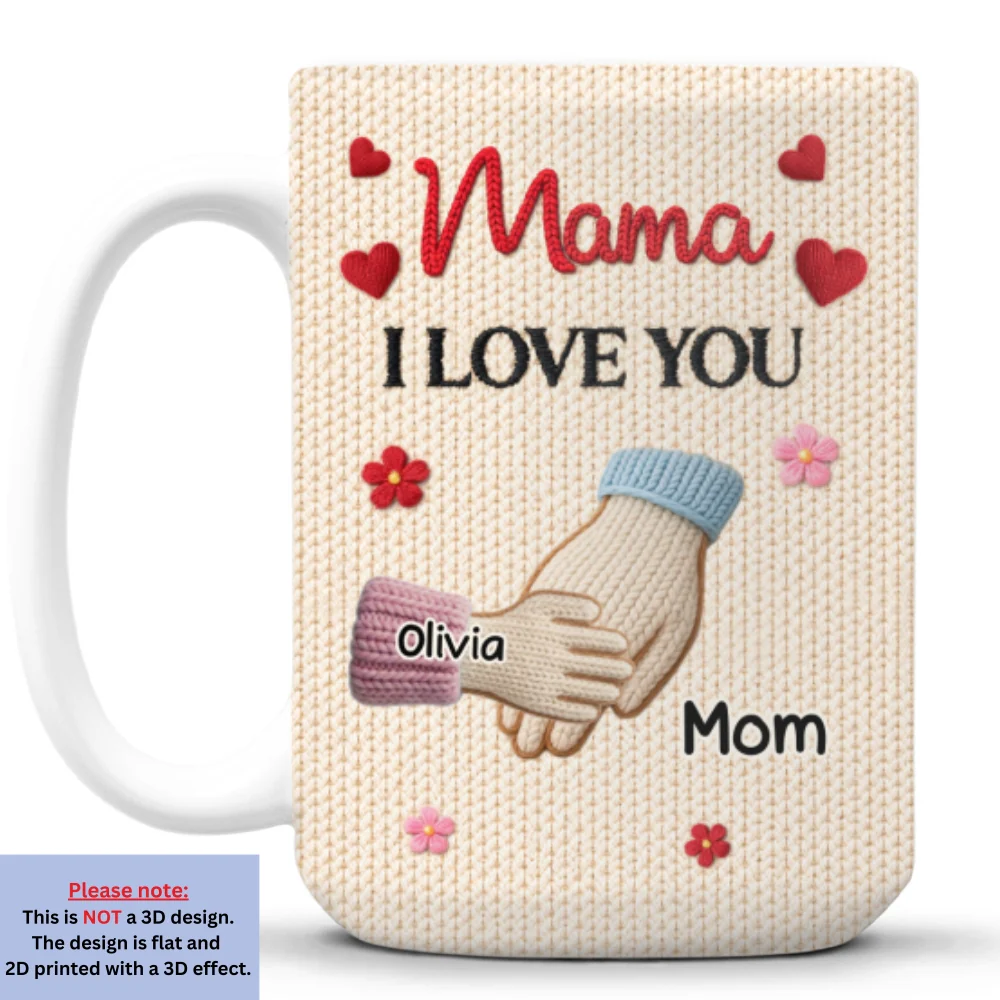Hands Holding - Personalized Custom Coffee Mug - Image 9