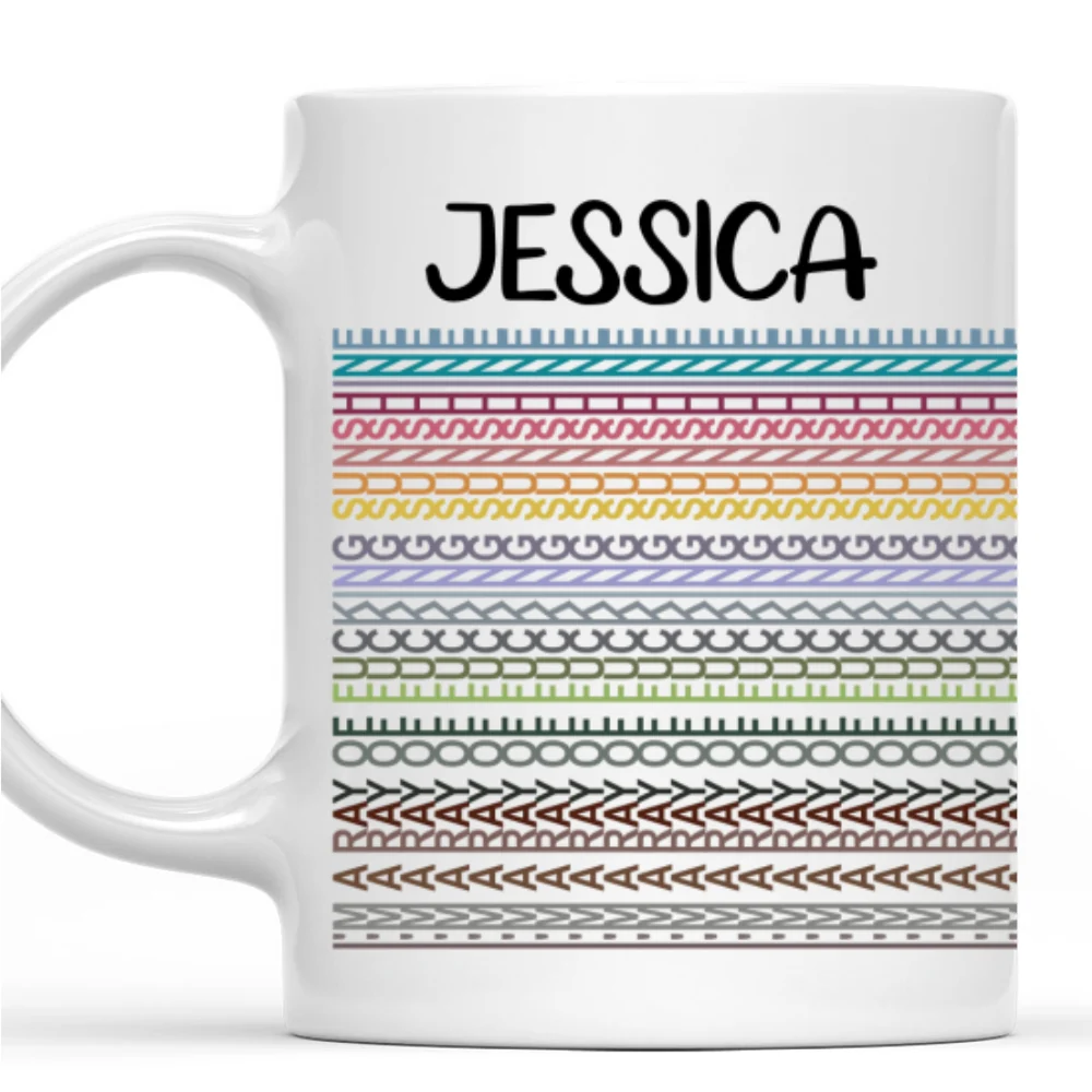 Happiness Hits Like A Truck - Personalized Custom Coffee Mug - Image 7