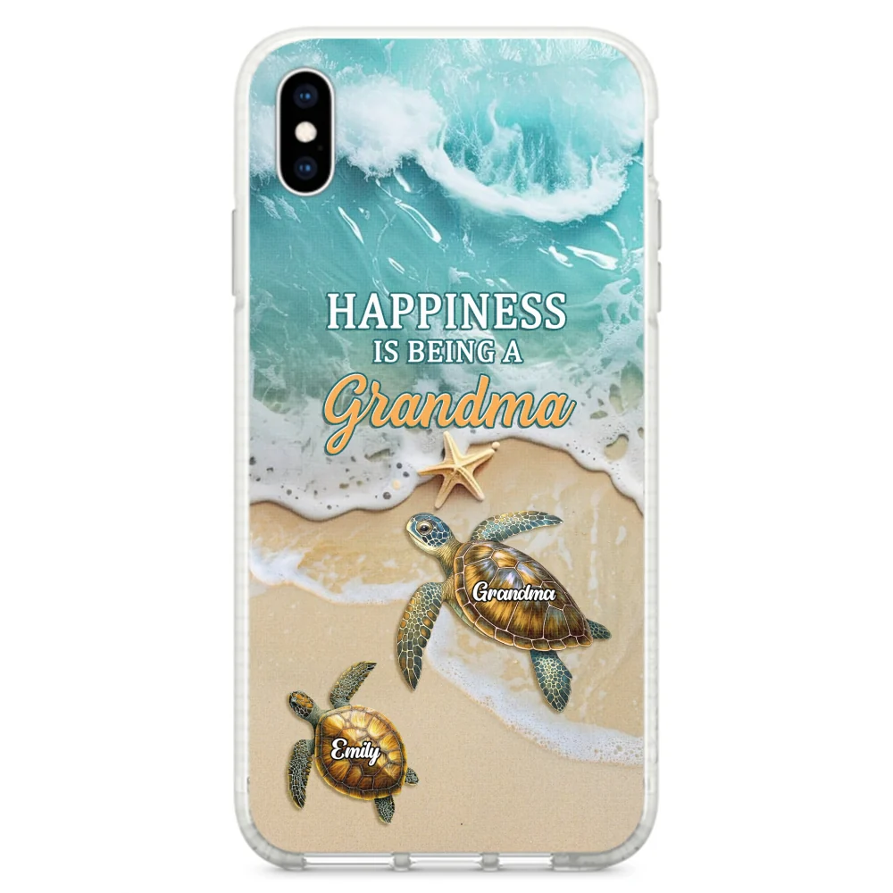 Happiness Is Being A Grandma - Personalized Custom Phone Case - Image 24
