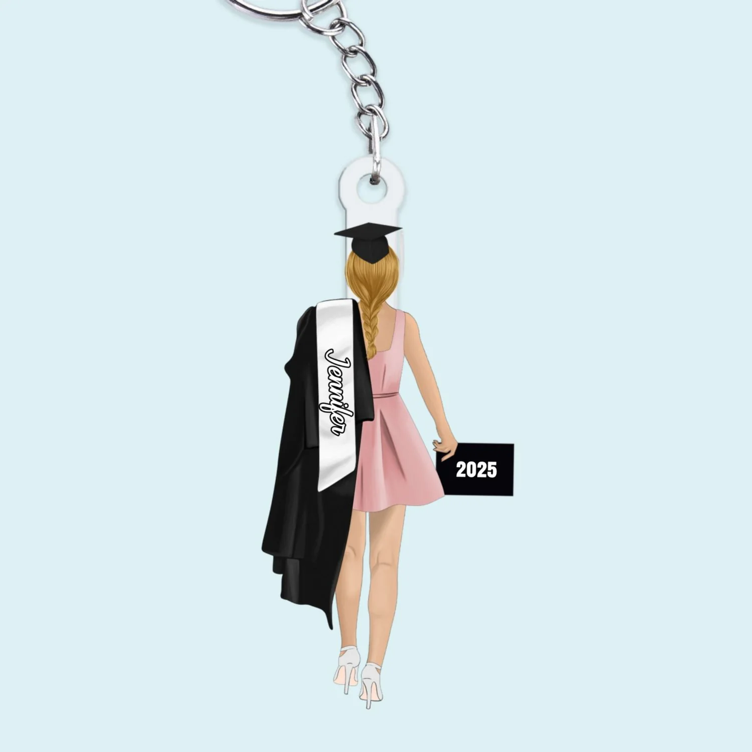 Happy Graduation 2025 - Personalized Custom Acrylic Keychain - Image 6
