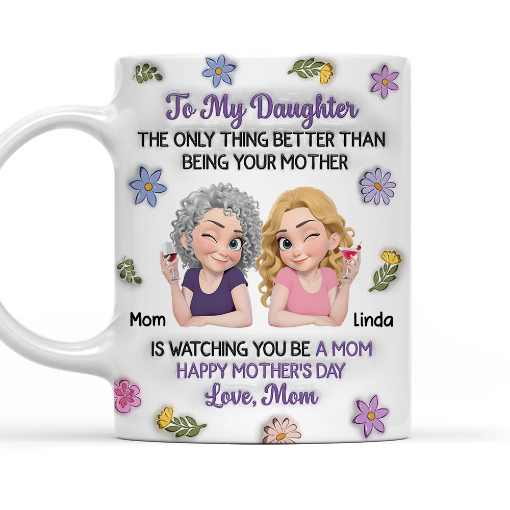 Happy Your Day - Personalized Custom 3D Inflated Effect Mug