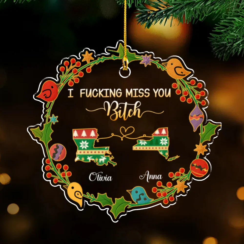 Have A Merry Christmas - Personalized Custom Acrylic Ornament - Image 6