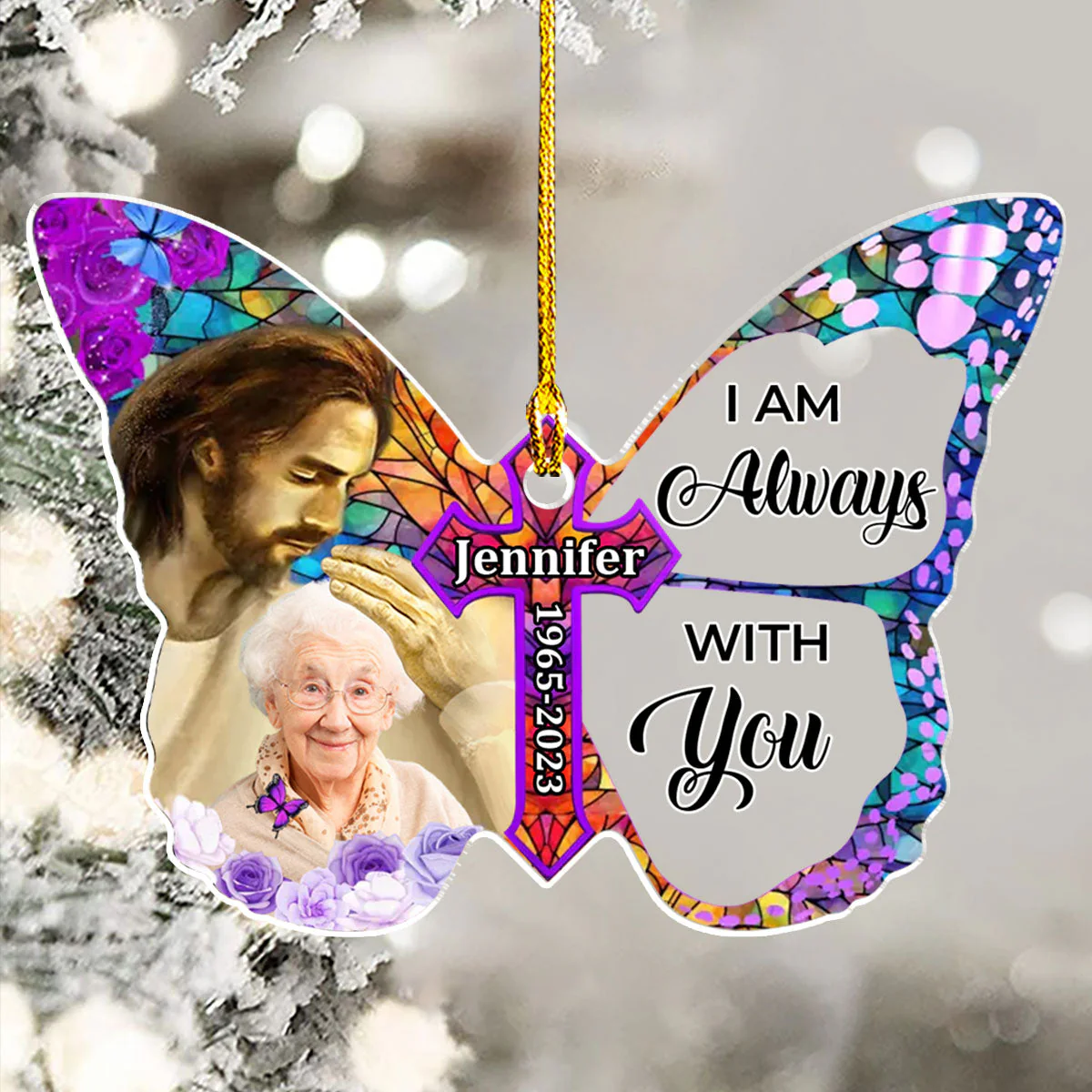 Have You In My Heart - Personalized Custom Acrylic Ornament - Image 2