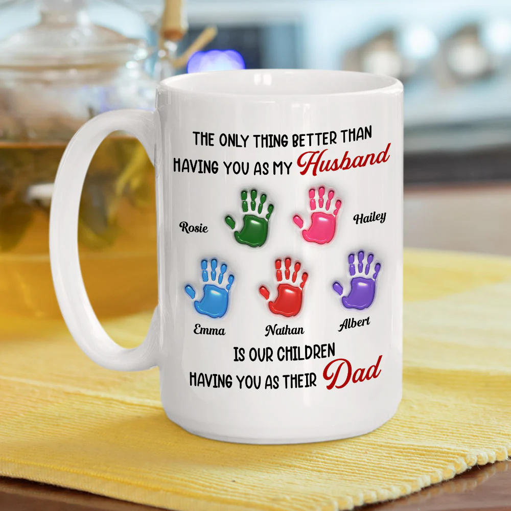 Having You As My Husband - Personalized Custom 3D Inflated Effect Mug - Image 5