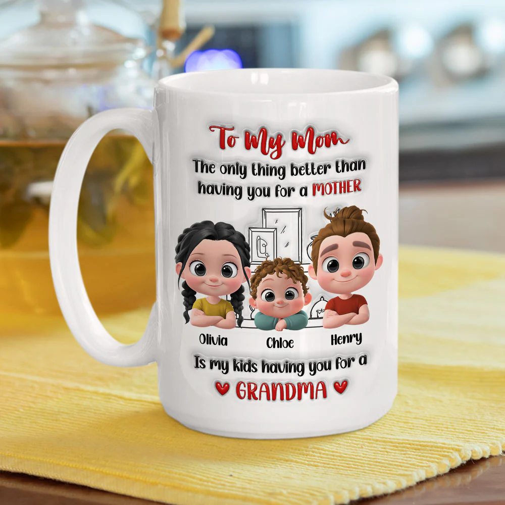 Having You As My Wife - Personalized Custom 3D Inflated Effect Mug - Image 4
