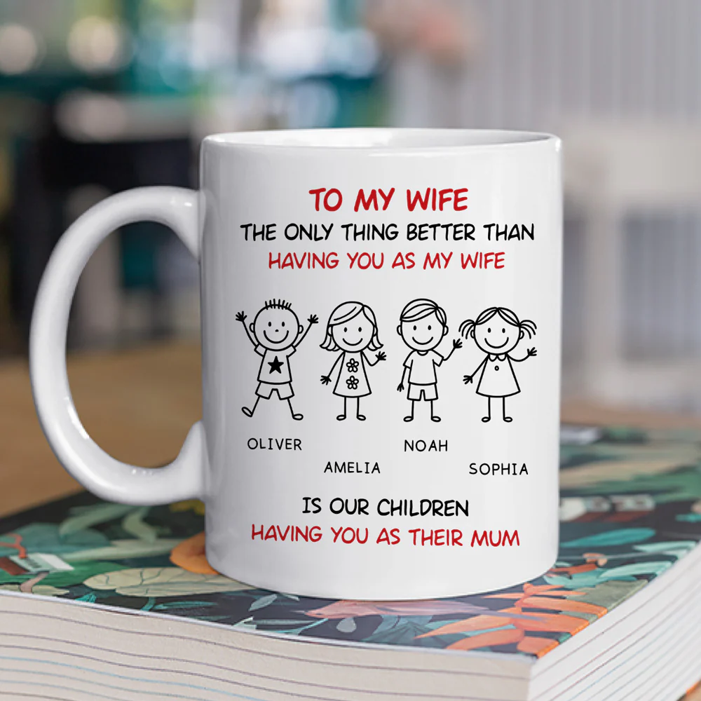 Having You As My Wife - Personalized Custom Coffee Mug - Image 2