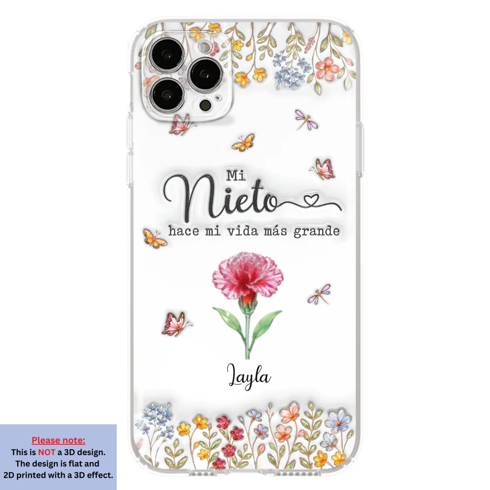 Haz la vida más GRANDE con NIÑOS adorables - Funda de móvil personalizada con efecto inflado 3D - Image 15