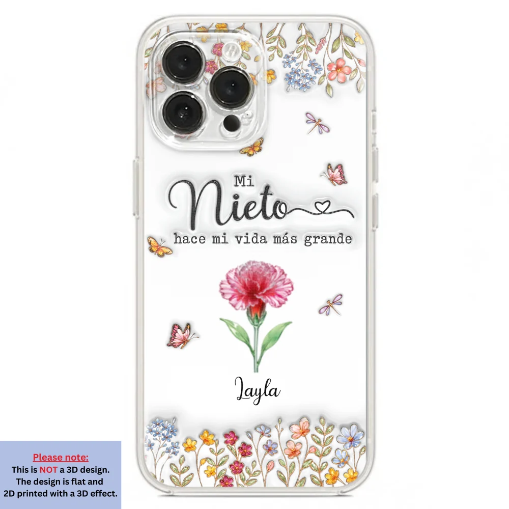 Haz la vida más GRANDE con NIÑOS adorables - Funda de móvil personalizada con efecto inflado 3D - Image 19