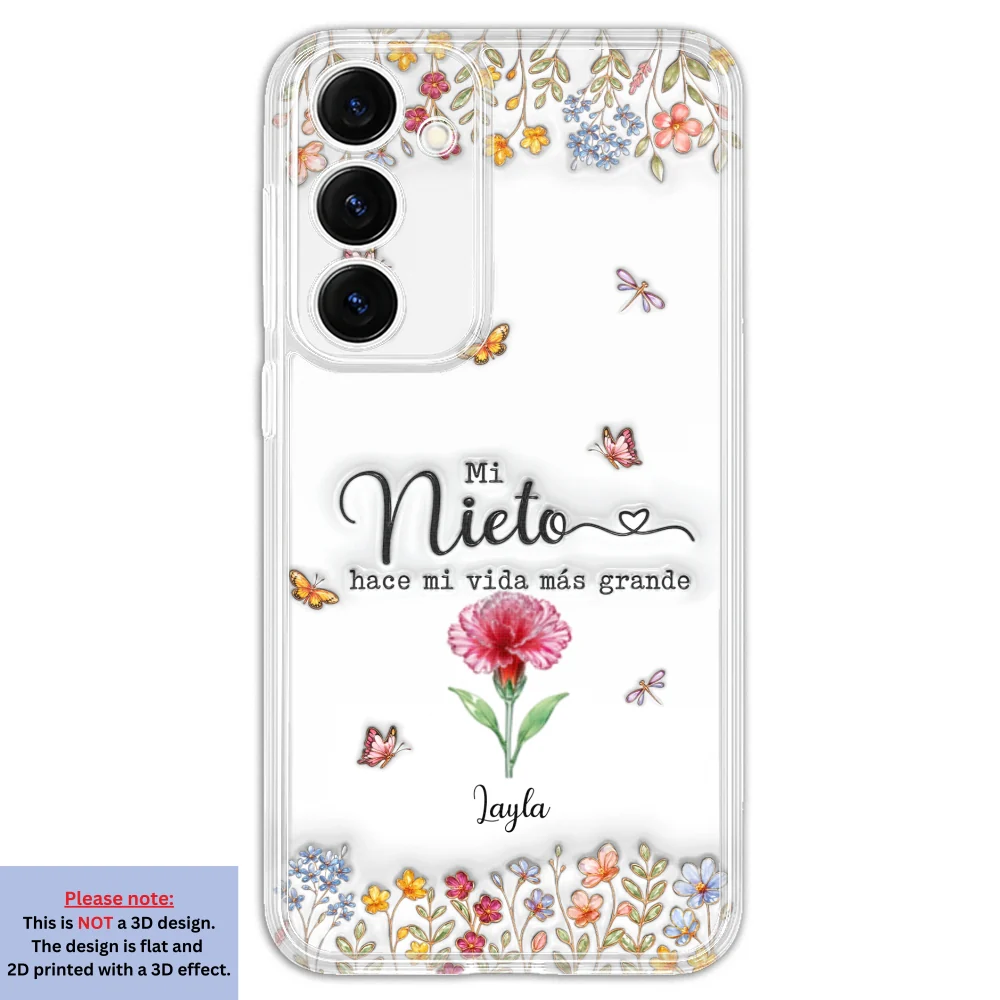 Haz la vida más GRANDE con NIÑOS adorables - Funda de móvil personalizada con efecto inflado 3D - Image 36