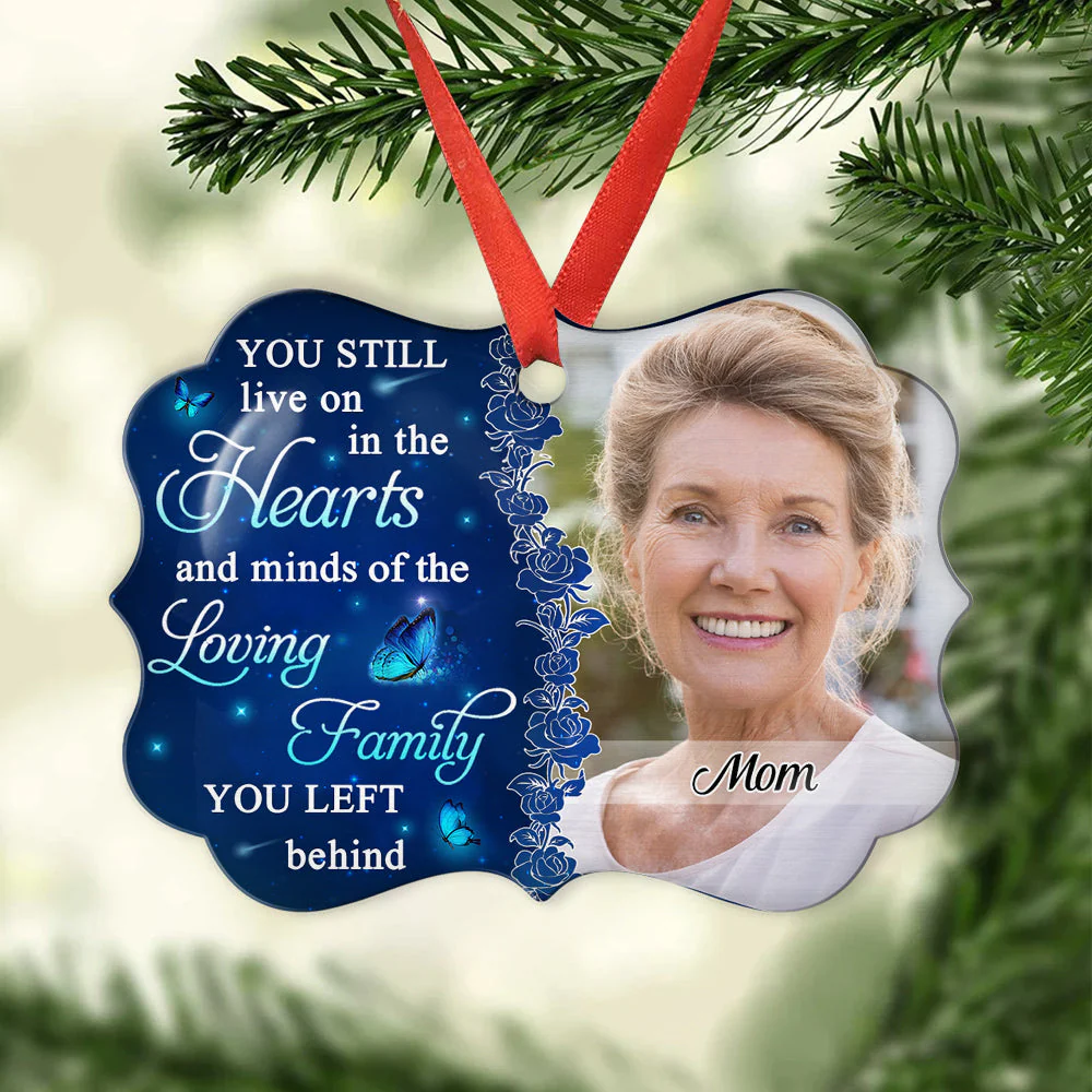 Heart And Mind - Personalized Custom Aluminum Ornament - Image 4