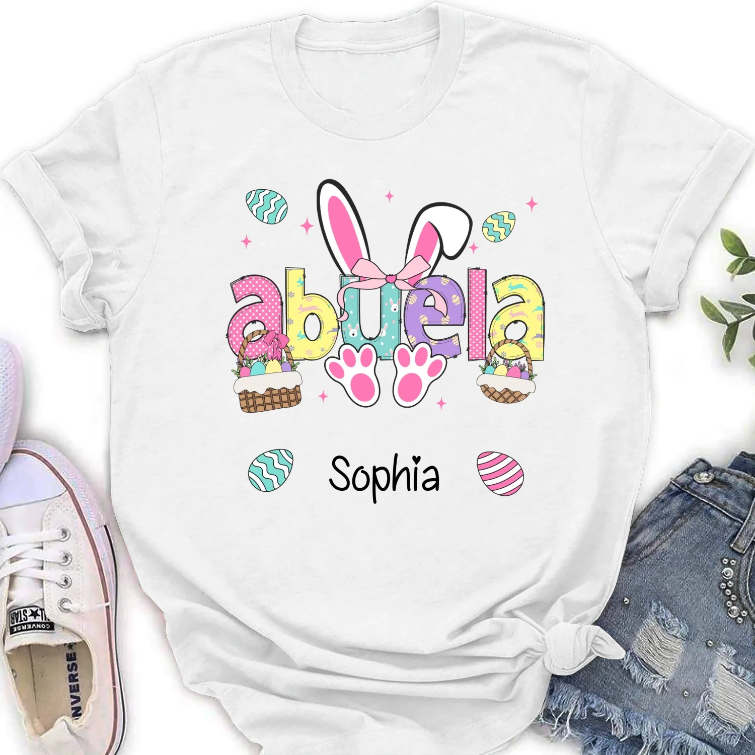 Heart Of Grandma Is Pure Gold - Personalized Custom Shirt - Image 12