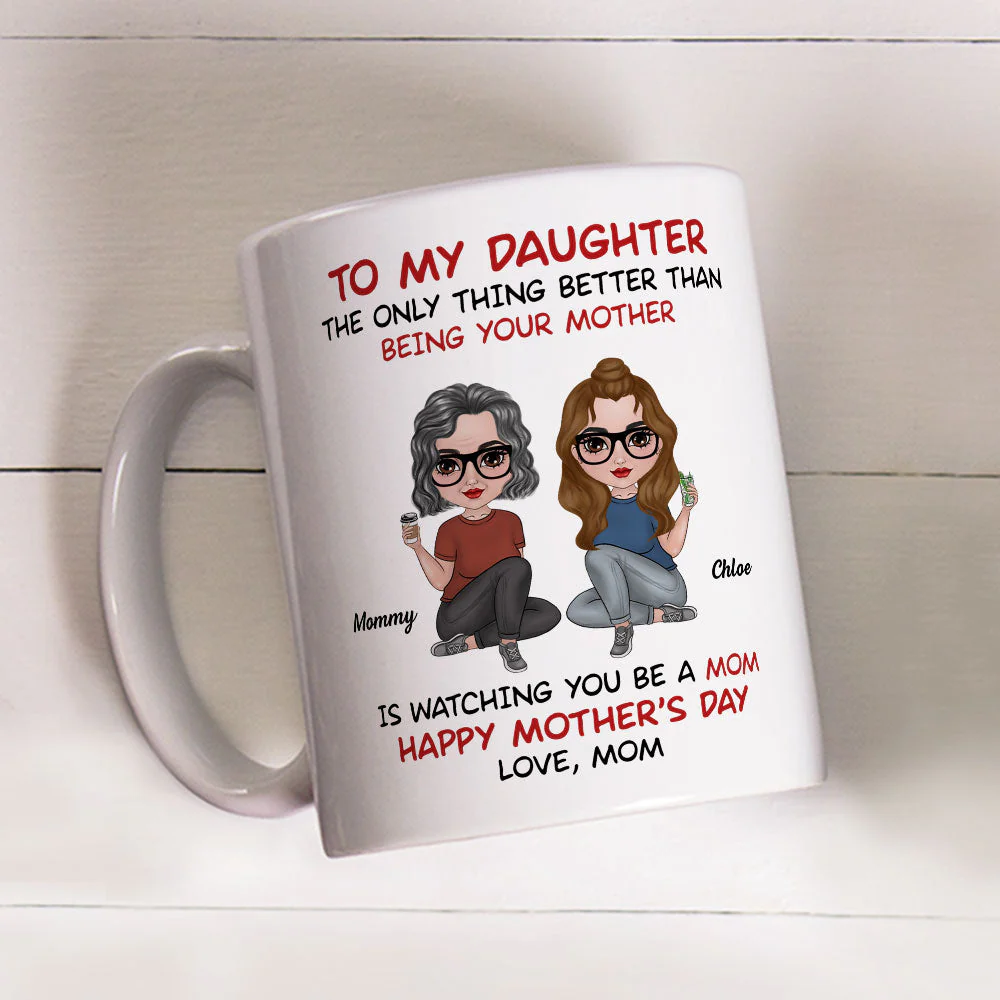Heartfelt Mother - Personalized Custom Coffee Mug - Image 2