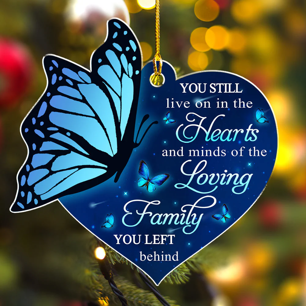 Hearts And Minds - Acrylic Ornament