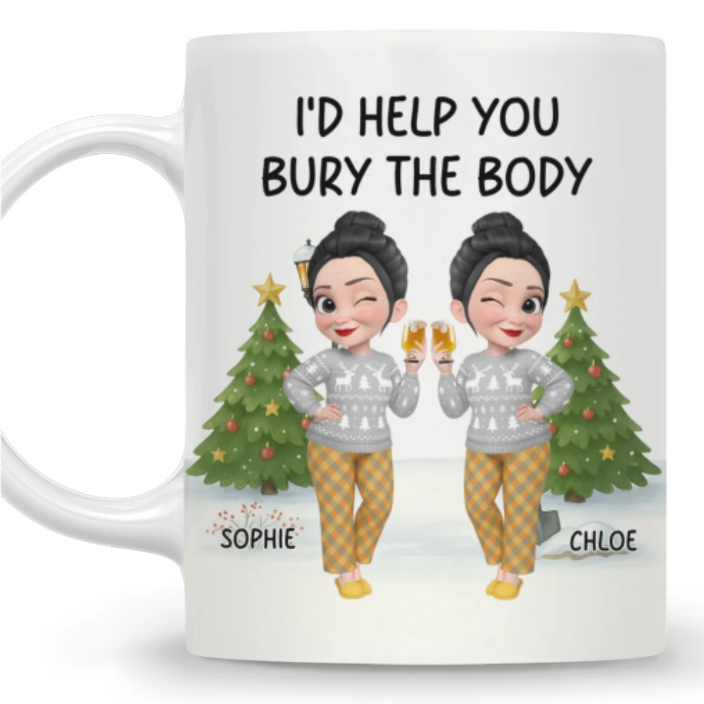 Help You Bury The Body - Personalized Custom Coffee Mug - Image 7