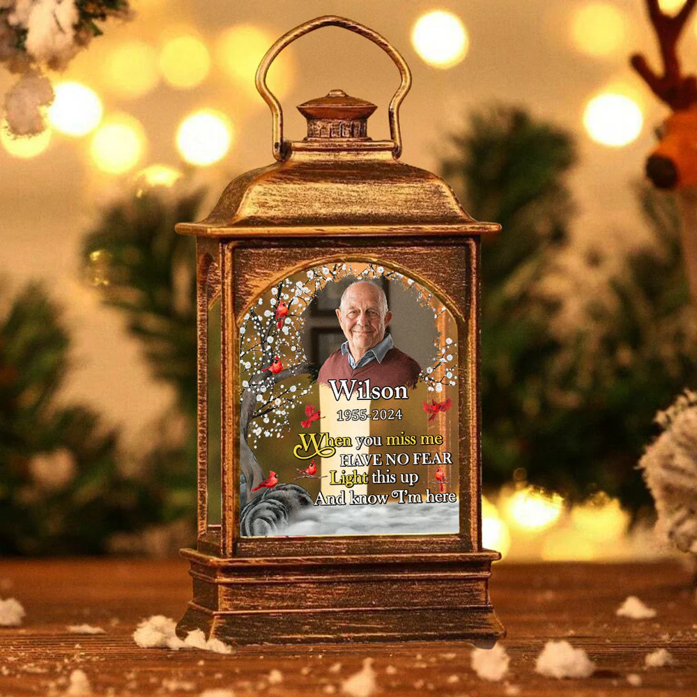 Here For You - Personalized Custom Christmas Wind Lamp