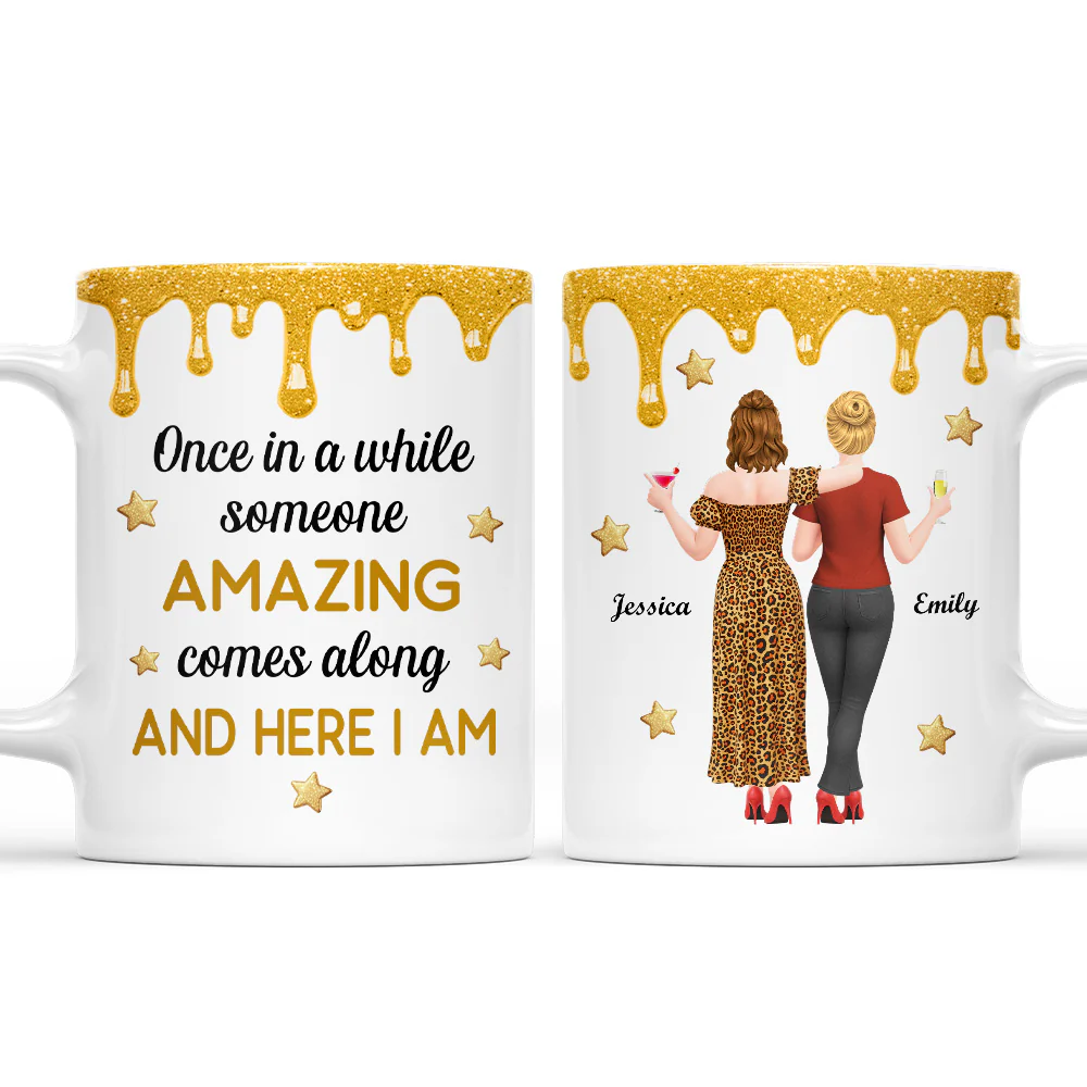 Here I Am - Personalized Custom Coffee Mug