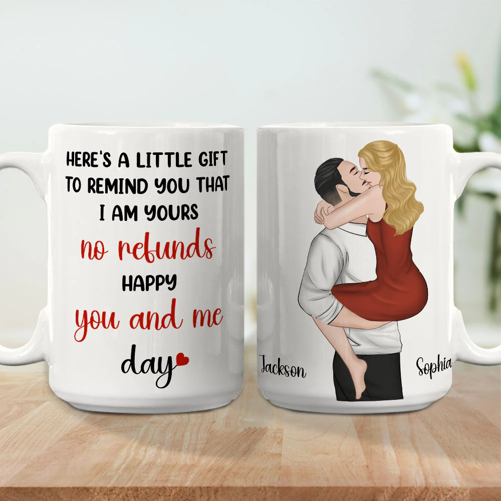 Here Is A Little Gift To Remind You - Personalized Custom Coffee Mug - Image 4