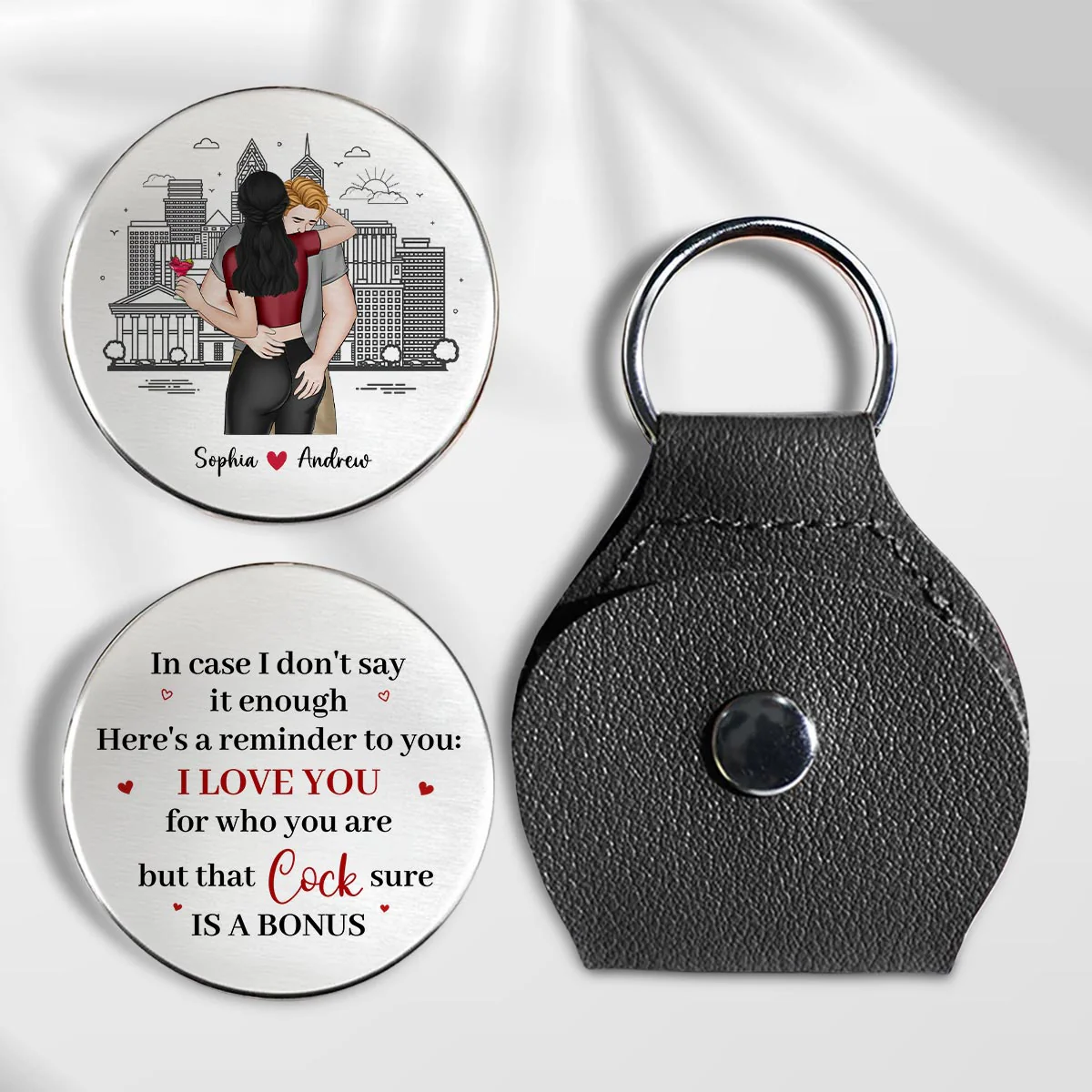 Here Is A Reminder To You - Personalized Custom Pocket Hug