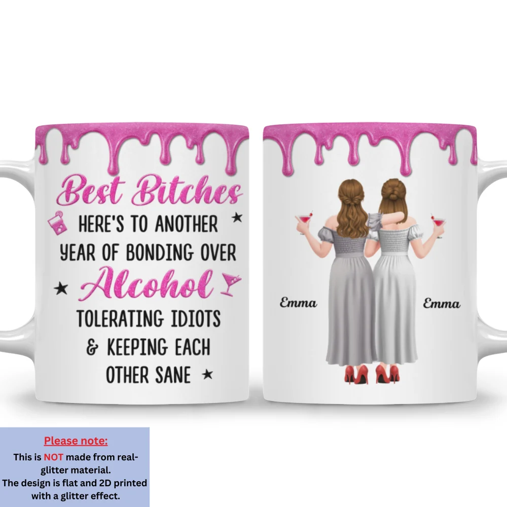 Here To Another Year - Personalized Custom Coffee Mug - Image 8