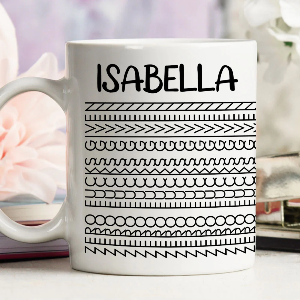 Hidden Words Pure Poetry - Personalized Custom Coffee Mug - Image 4