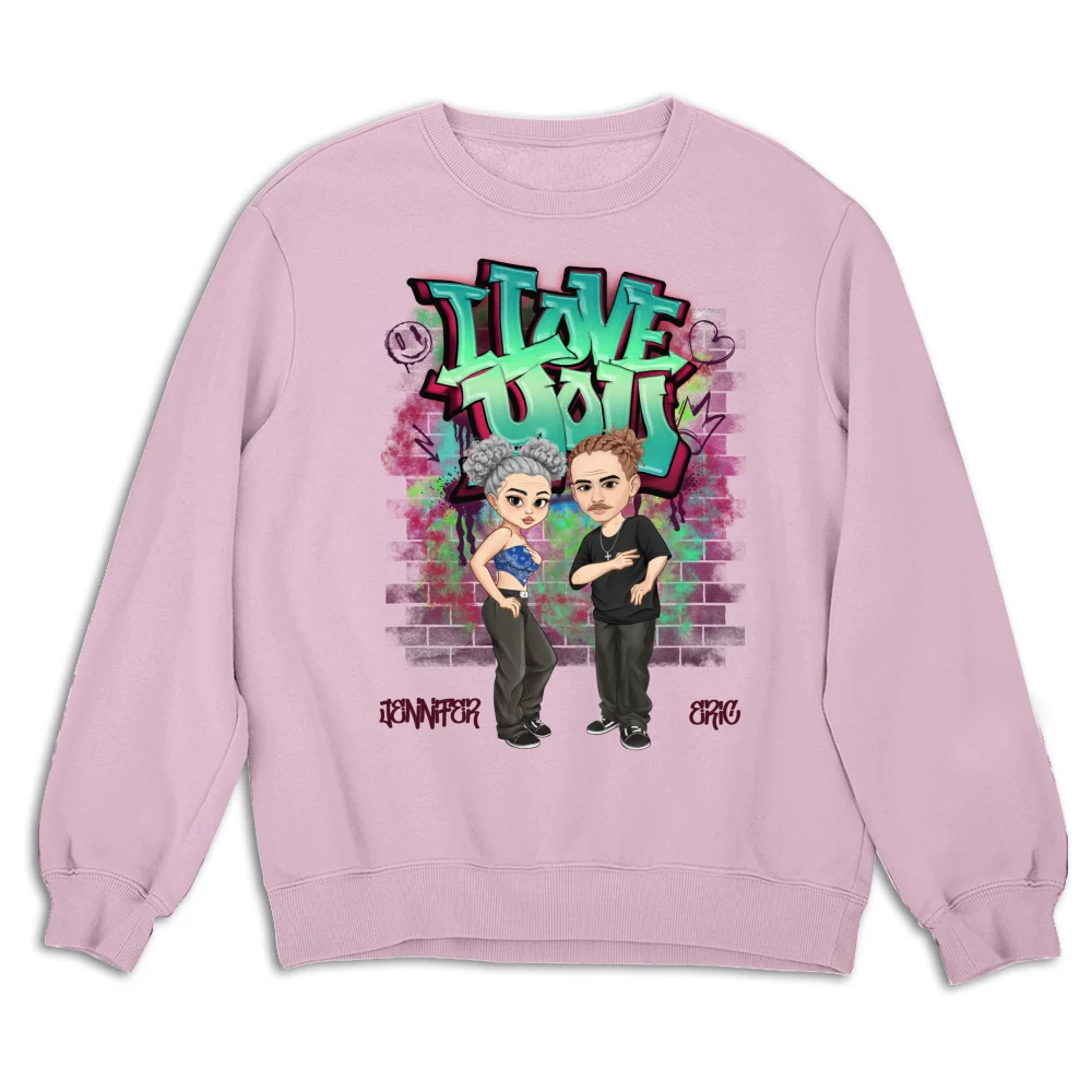 Hip Hop Couple  -  Personalized Custom Shirt - Image 16