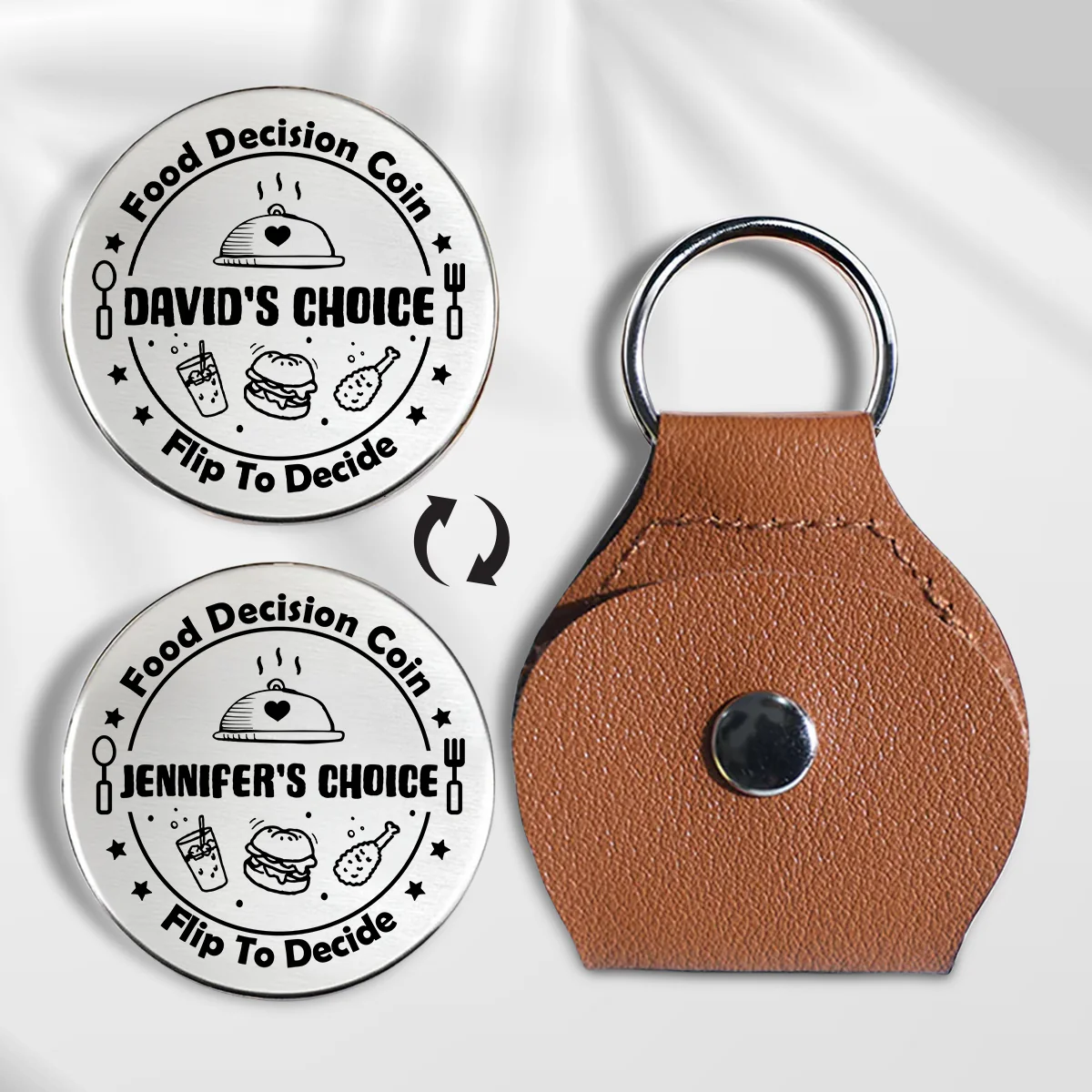 His Choice Or Her Choice - Personalized Custom Pocket Hug
