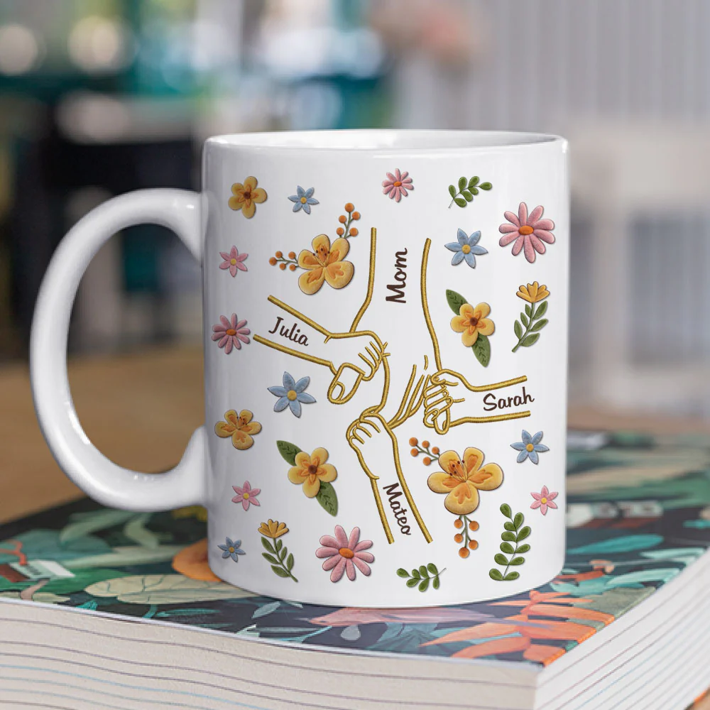 Hold my heart And Hold Me Forever - Personalized Custom Coffee Mug - Image 2
