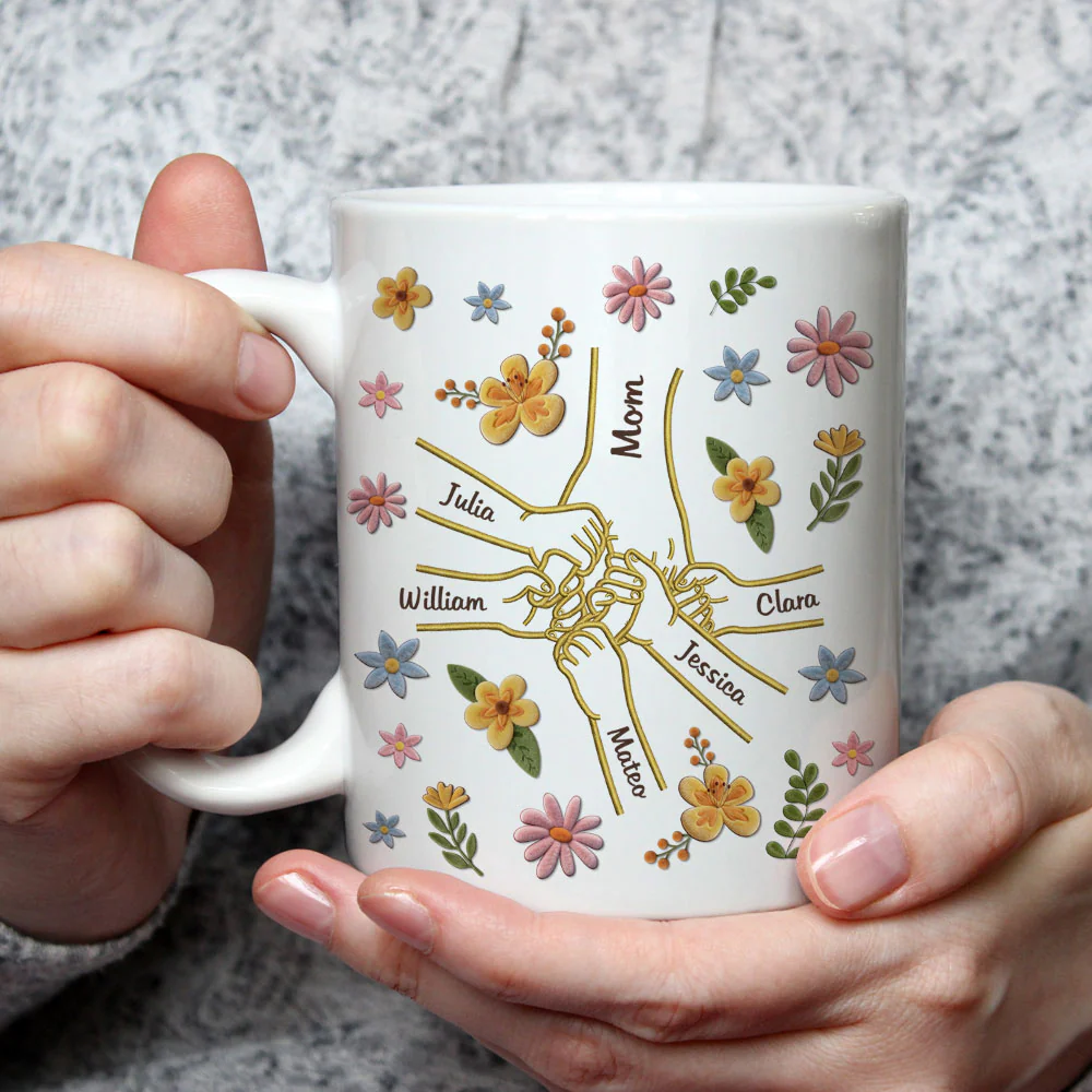Hold my heart And Hold Me Forever - Personalized Custom Coffee Mug - Image 3