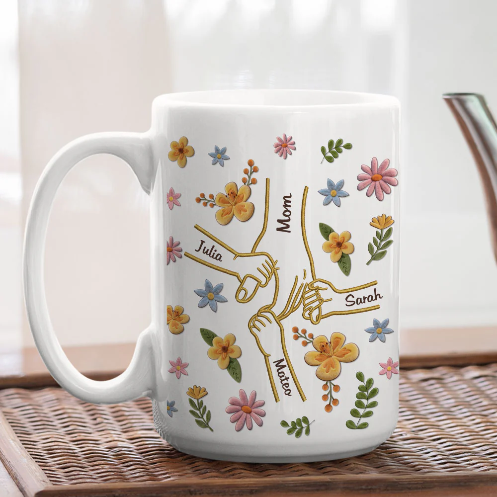 Hold my heart And Hold Me Forever - Personalized Custom Coffee Mug - Image 4