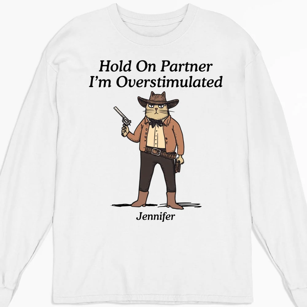 Hold On Partner - Personalized Custom Shirt - Image 10