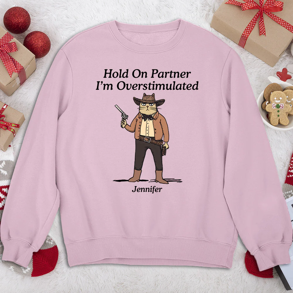 Hold On Partner - Personalized Custom Shirt - Image 5