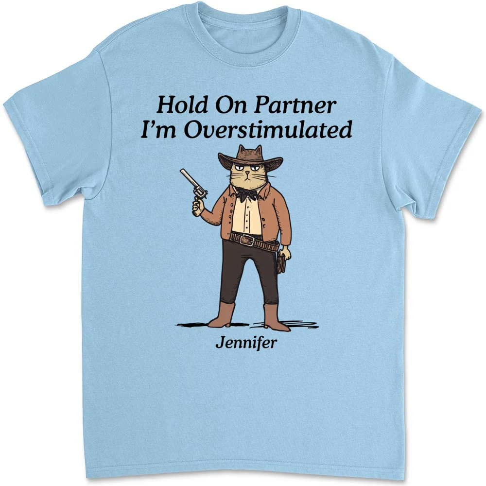 Hold On Partner - Personalized Custom Shirt - Image 8