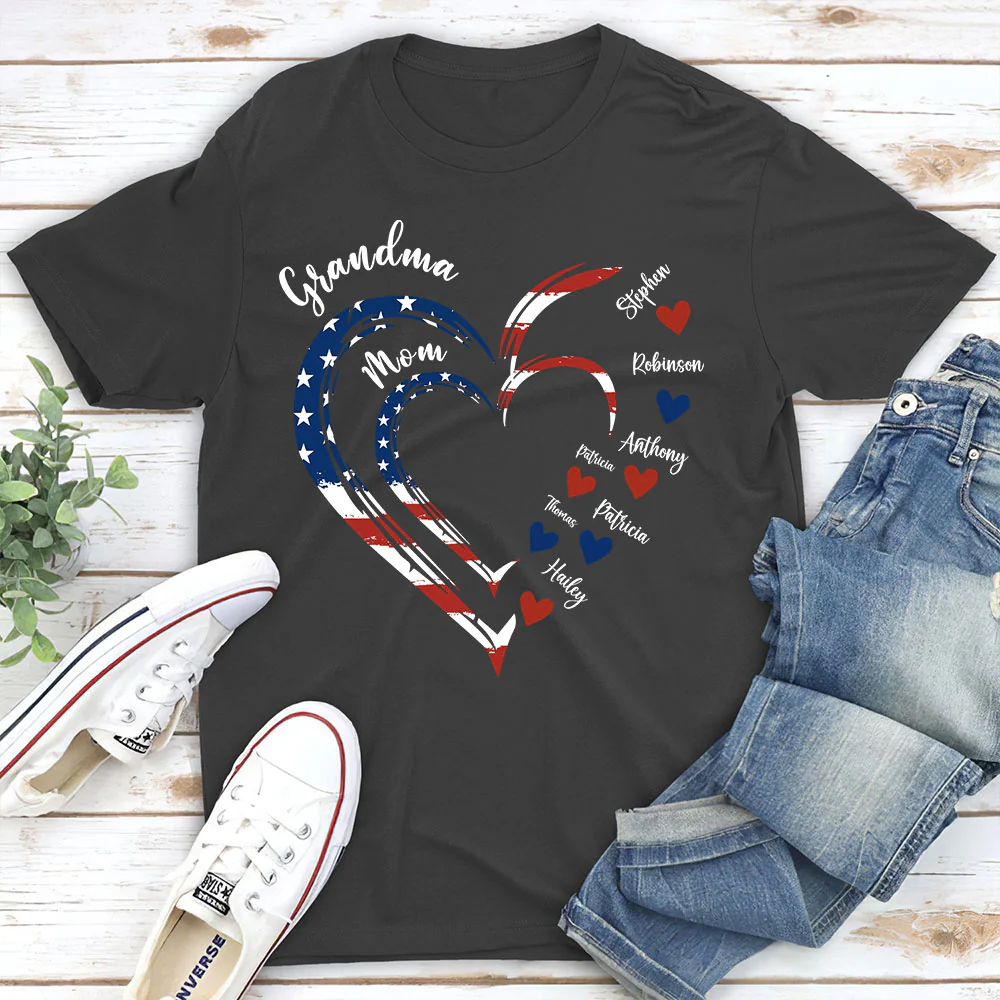 Home Is Where Grandma Is - Personalized Custom Shirt - Image 2