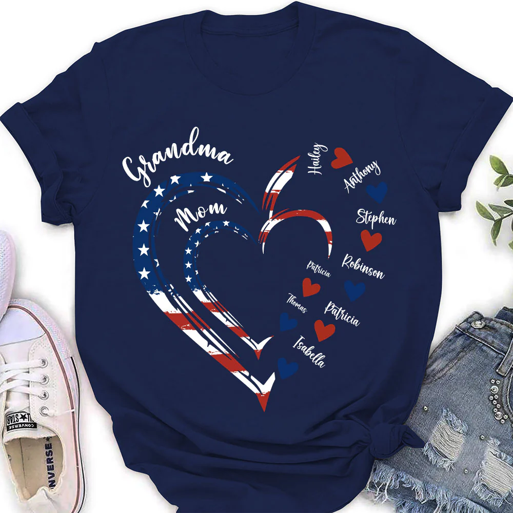 Home Is Where Grandma Is - Personalized Custom Shirt - Image 5