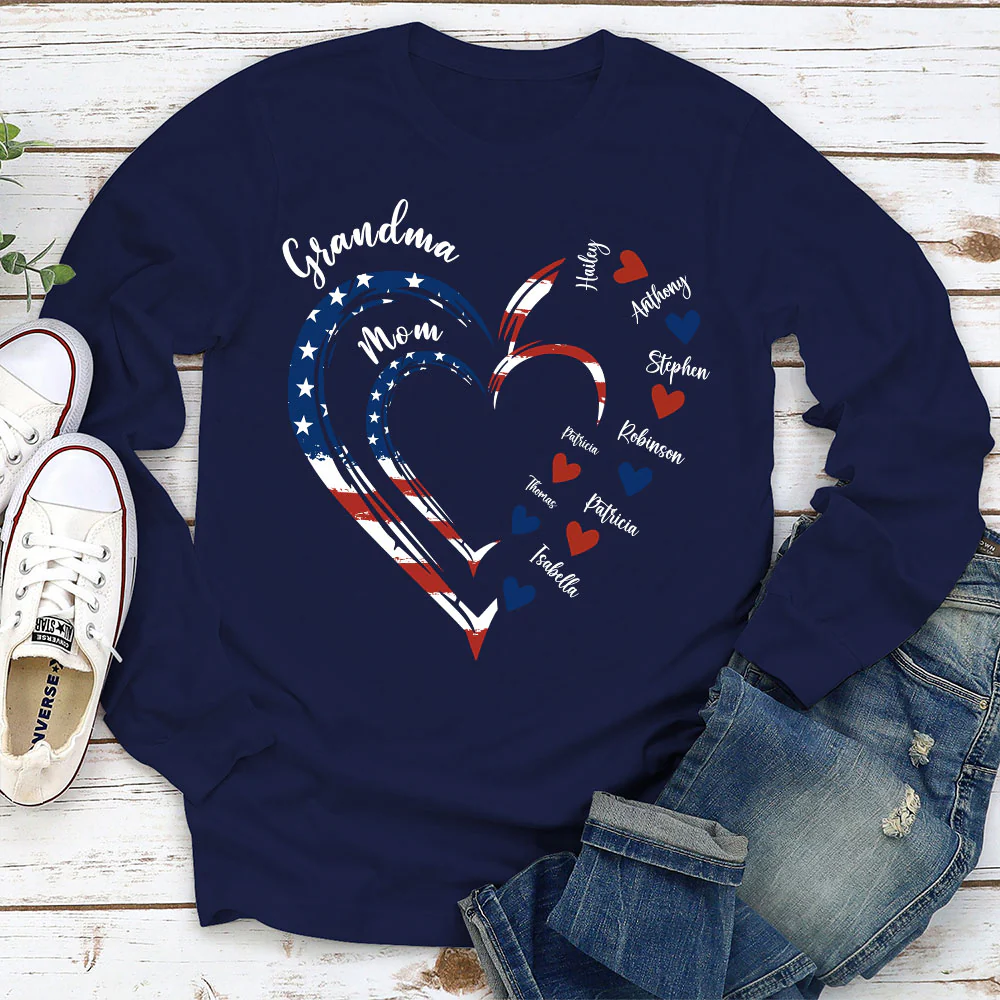 Home Is Where Grandma Is - Personalized Custom Shirt - Image 6