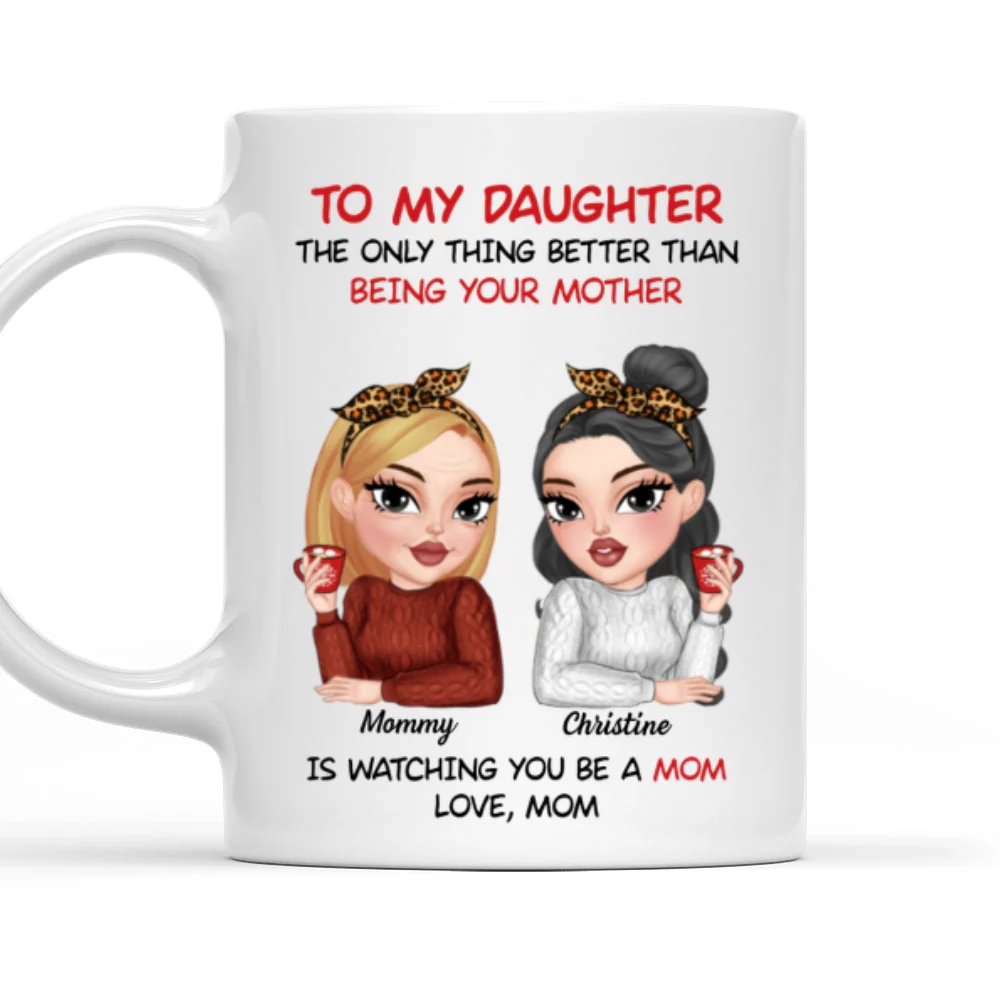 Home Is Where Mom Is - Personalized Custom Coffee Mug - Image 6